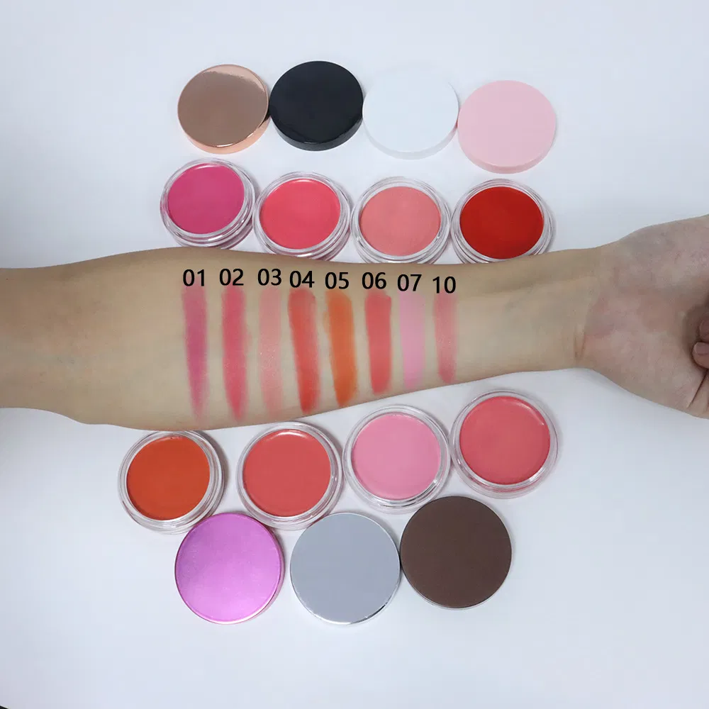 Custom Logo Easy to Wear Brightening Face Makeup Blusher Cream Blush