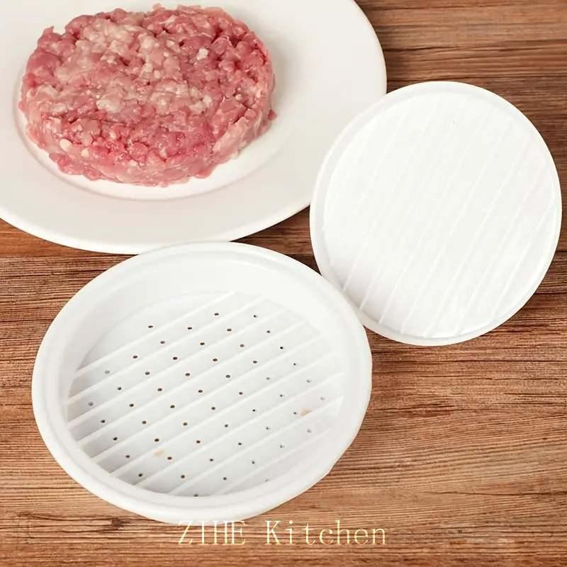 Plastic Burger Press Multifunctional Meat Kitchen Supplies Appliances Storage