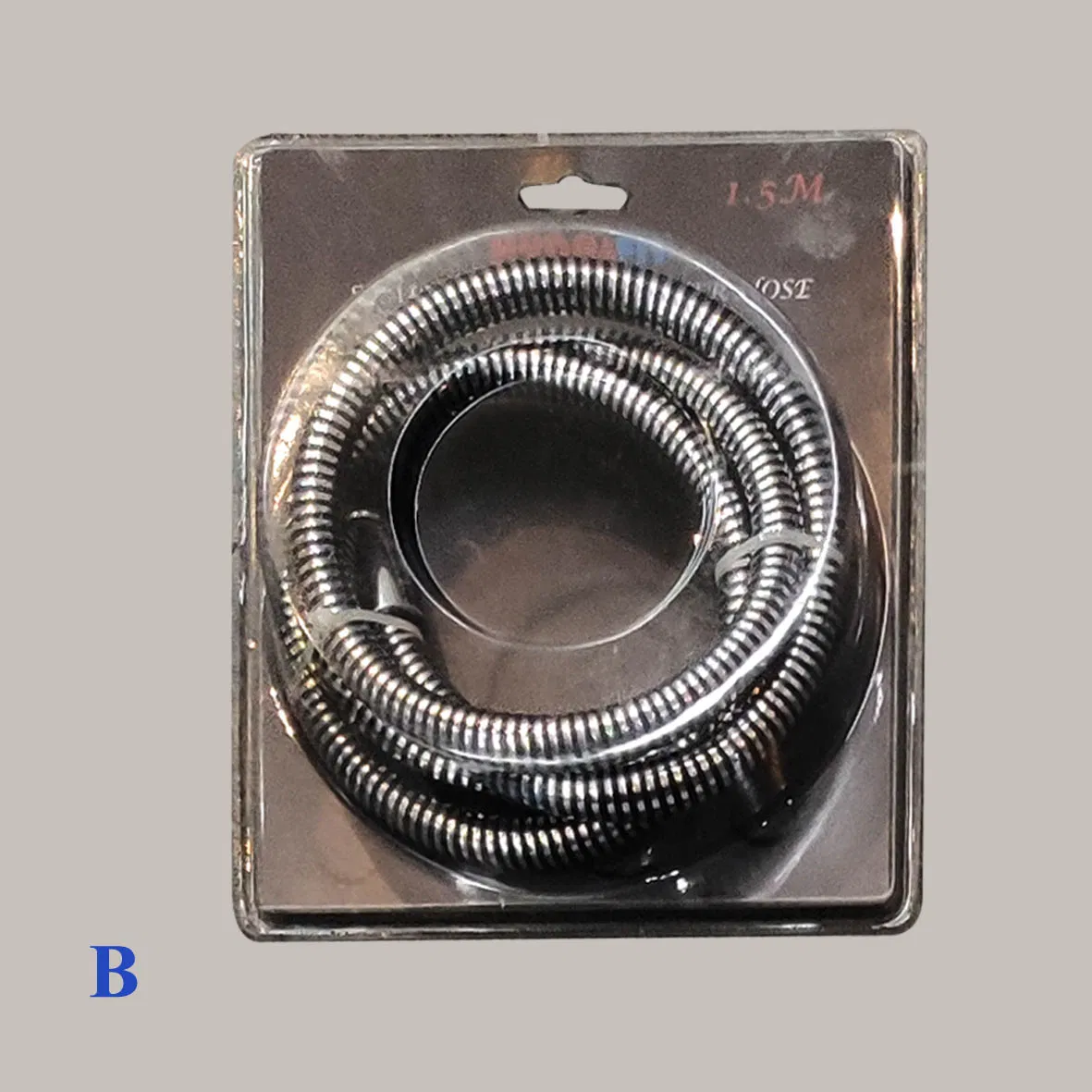 Factory Bathroom Ti-Plated Gold Golden Stainless Steel EPDM Brass Nut Shower Hose Flexible Hose