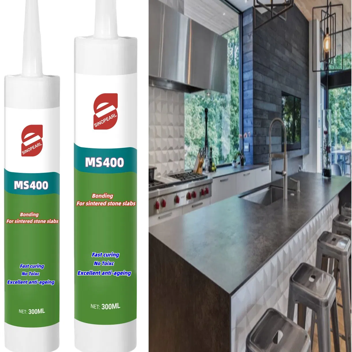 Sintered Stone Slabs Bonding Adhesive Glue Made in China