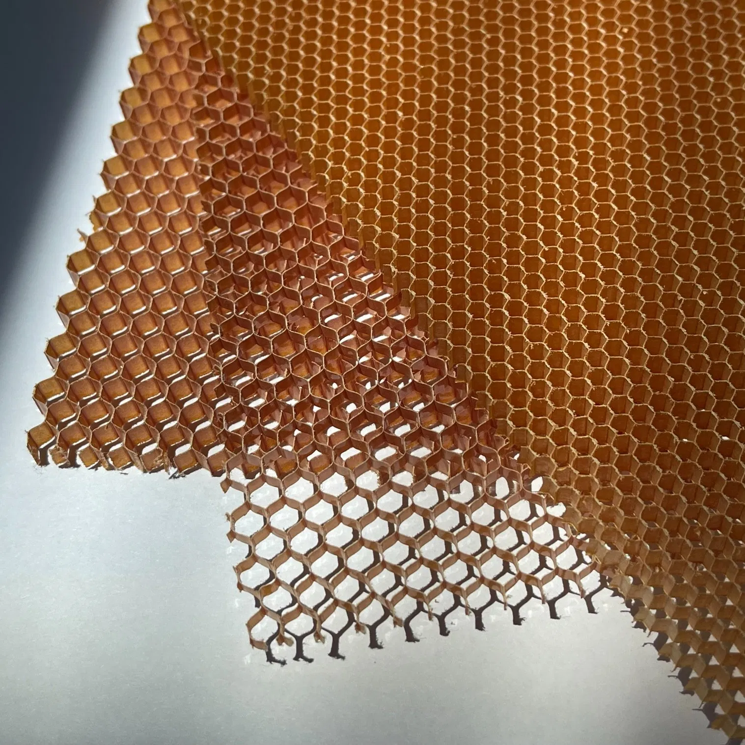 High Strength Fire Resistant 4.8mm Diameter Aramid Paper Honeycomb Core