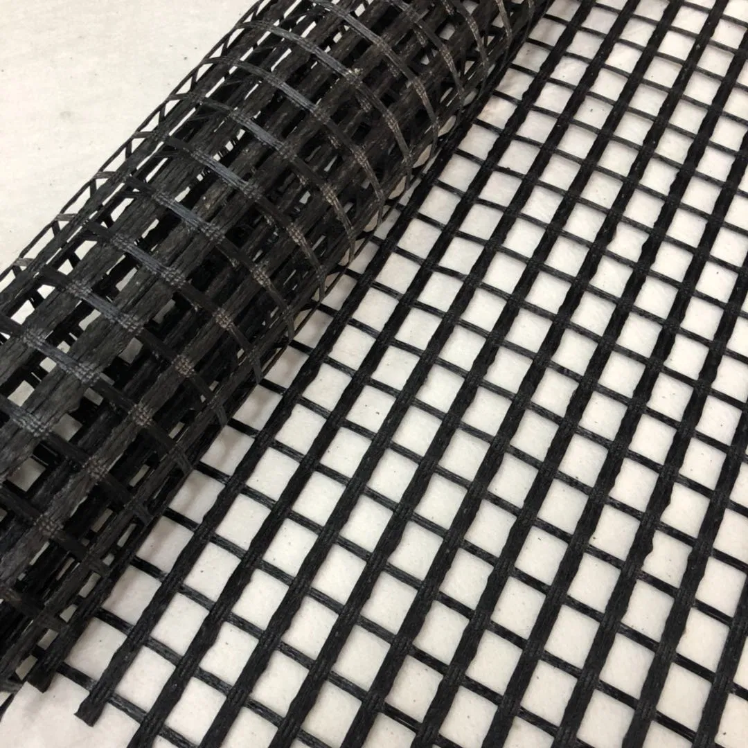 150-30kn High Tensile Strength Polyester Geo Grid for Wall Constructions