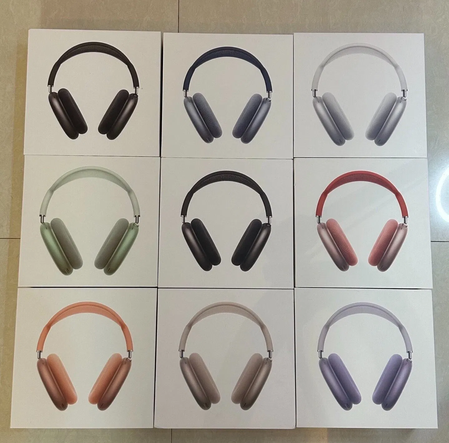 Original Quality Bass Sound Anc Noise Cancelling Wireless Headset Headphone Pods Max Max 2