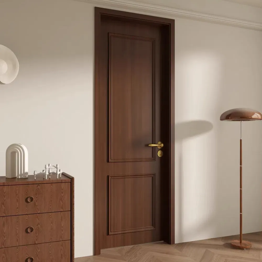 High End Factory Supply Wooden Interior Room Lacquer Veneer Door