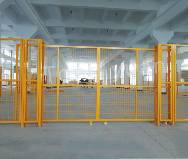 Hsj High Security Popular Isolation Guard Workshop Warehouse Machine Robot Safety Fence Machine Guard Fence 1000mm*2000mm Fence Security Fence Wire Mesh Fence