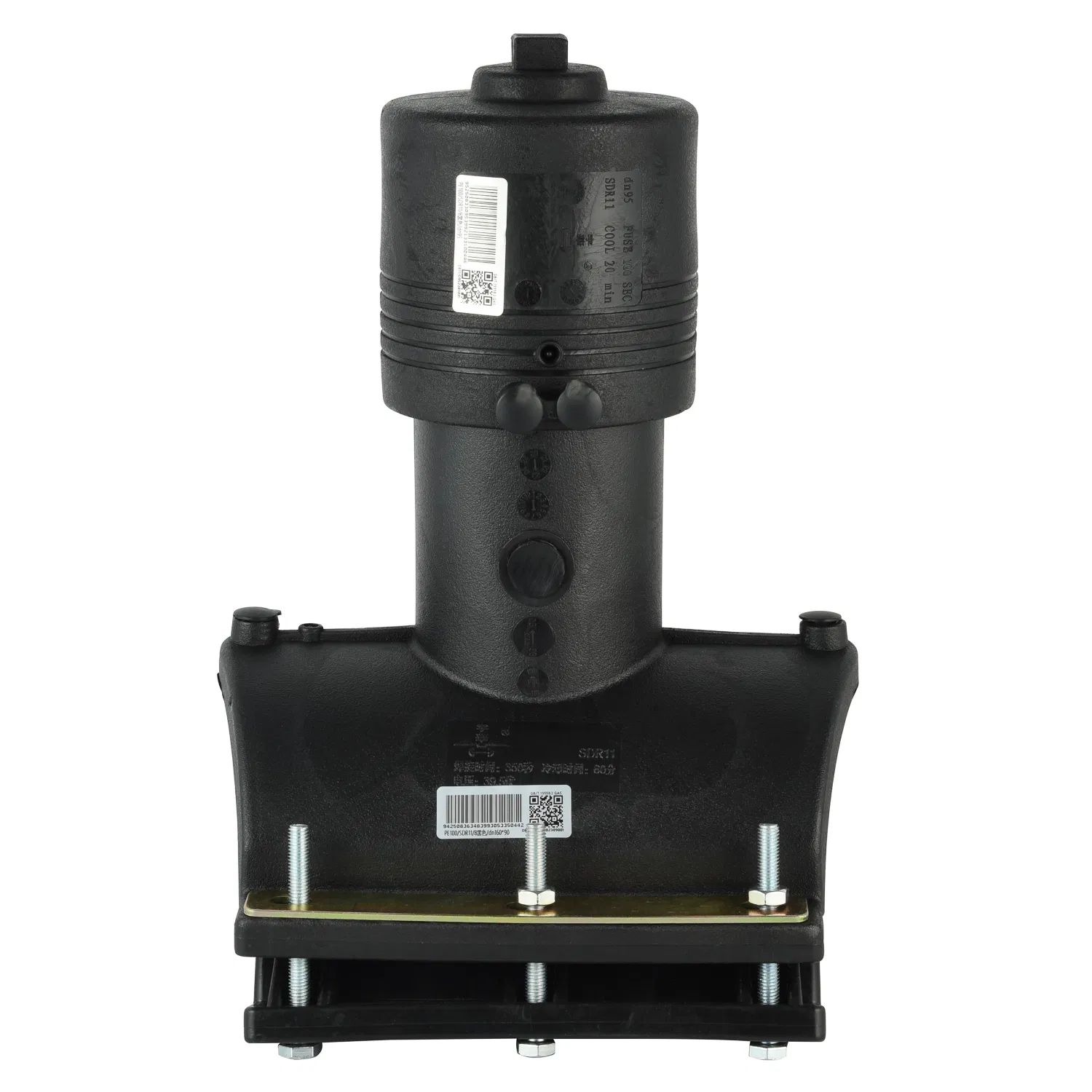 Factory Price HDPE 3490ls Electrofusion Fitting Tapping Saddle for Pipeline Water Supply