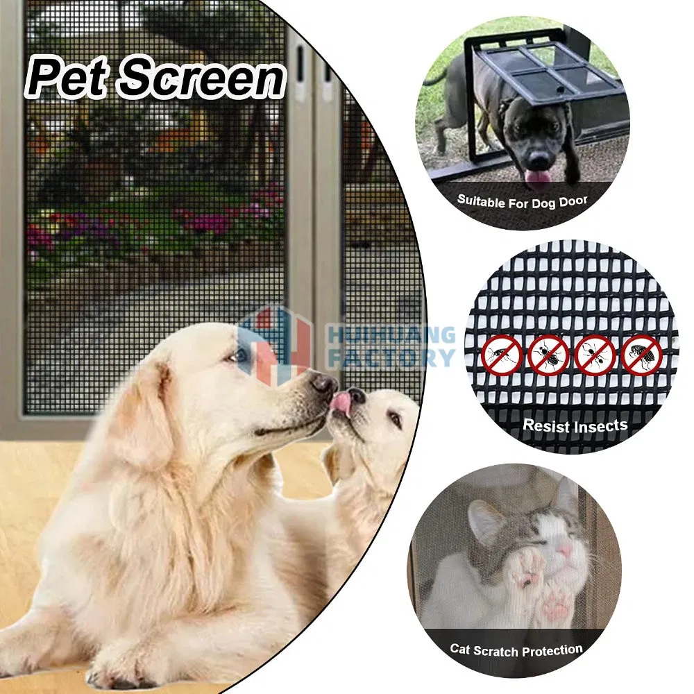 Pet Mesh Strong Window Mesh for Animals Teslin Mesh 350g/Sqm