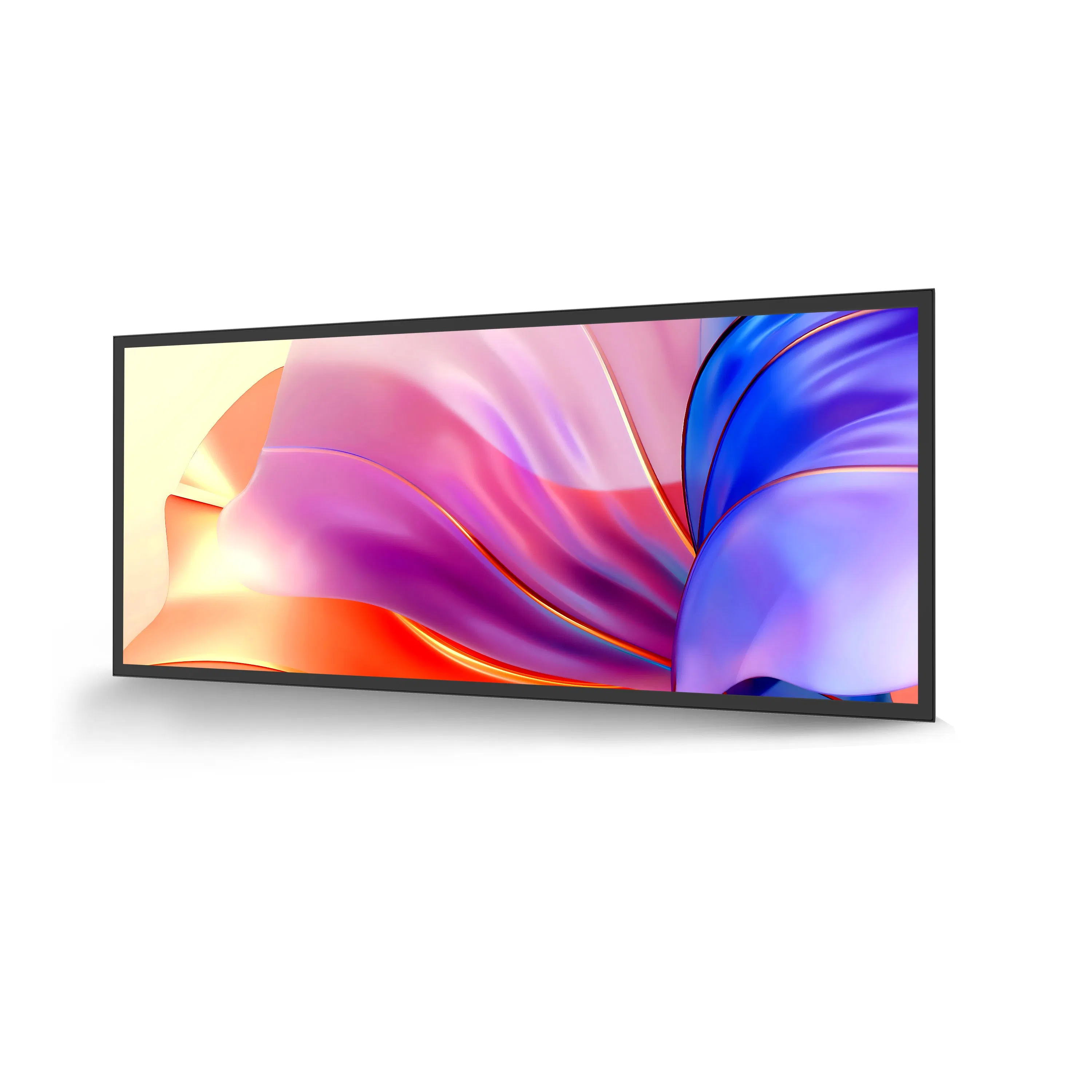 High Contrast 34 Inch Qled Ultra Wide LCD Monitor Nft Display Frames 165Hz