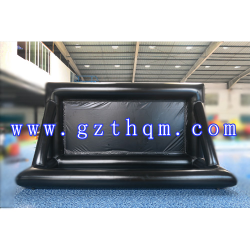 5X3m Airtight PVC Inflatable Movie Screen for Outdoor Using