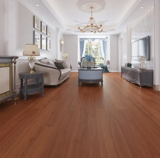 Прямослойная антискользящая ПВХ-плитка 8мм под дерево