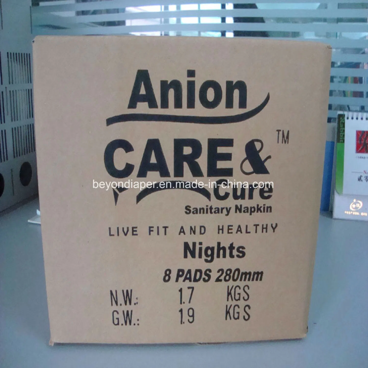 OEM Women Day and Night Comfortable Disposable Anion Sanitary Napkin Pad