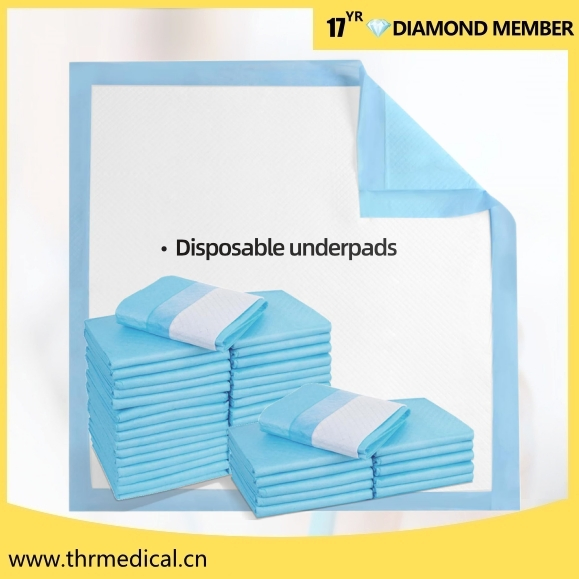 OEM Custom Size Logo Hospital Disposable Underpad Incontinence Bed Pads for Adults
