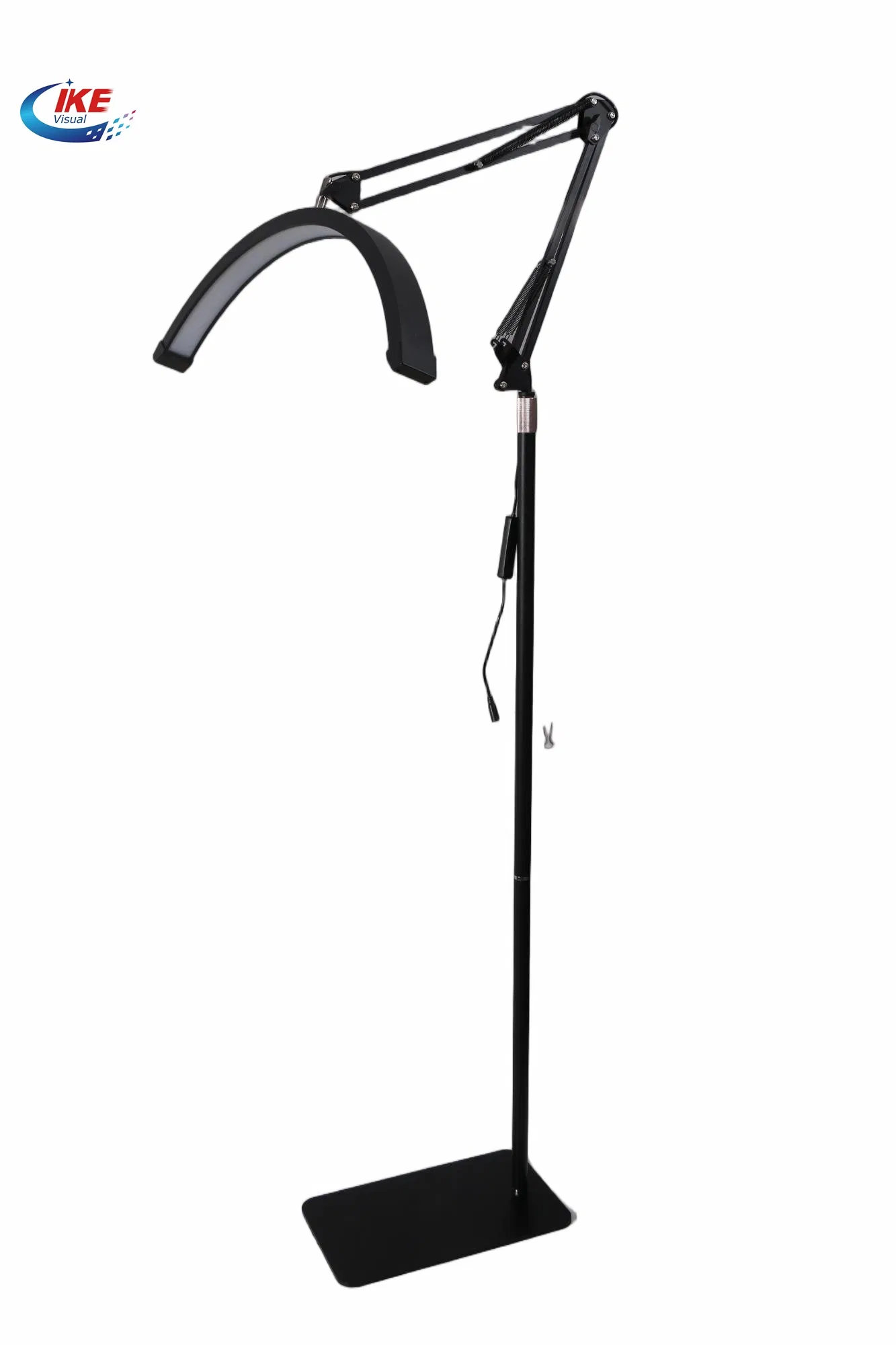 Beauty Salon Floor Standing Light Haft Moon Light Lash Extension Nail Lamps for Lashes