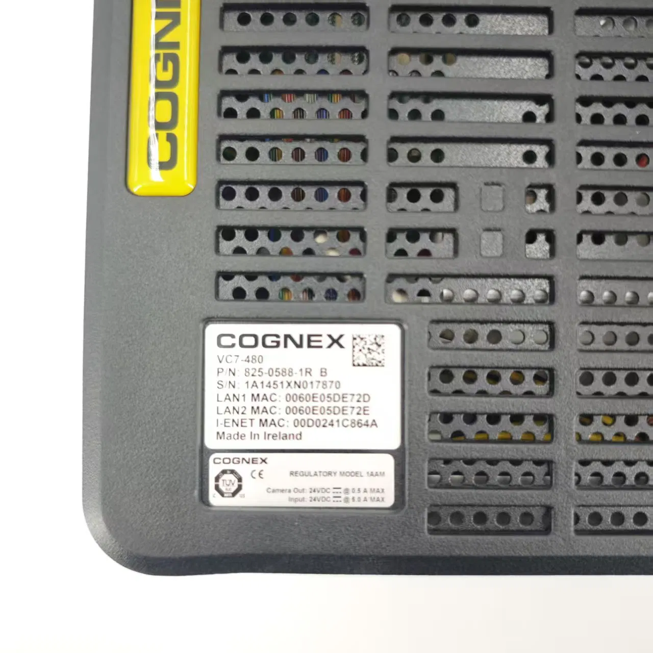 High-Performance 3D Vision System: Vc7-480 Controller Plus Ds1050r Laser Sensor