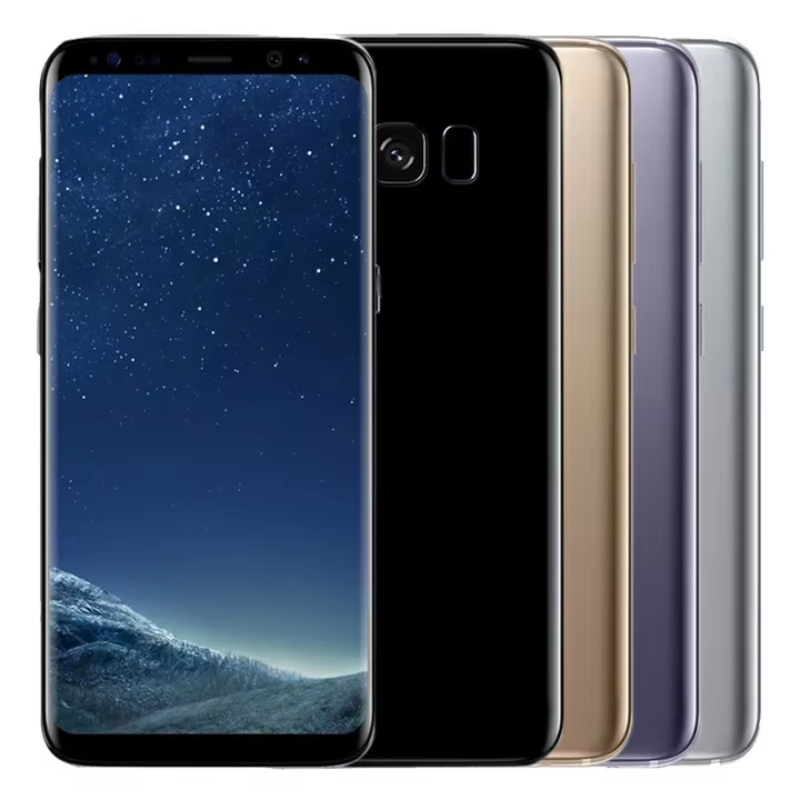 Hot Sale Unlocked Used Mobile Phones Stock Android Mobile Phone Sam S8+ Unlock Mobile Phone Second -Hand Phone