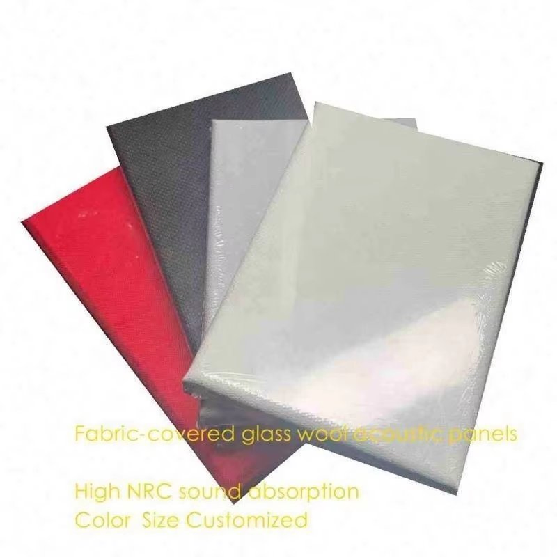 Decorative Wall Panels High Performance Sound Absorbing Fabric Wrapped Acoustic Panel