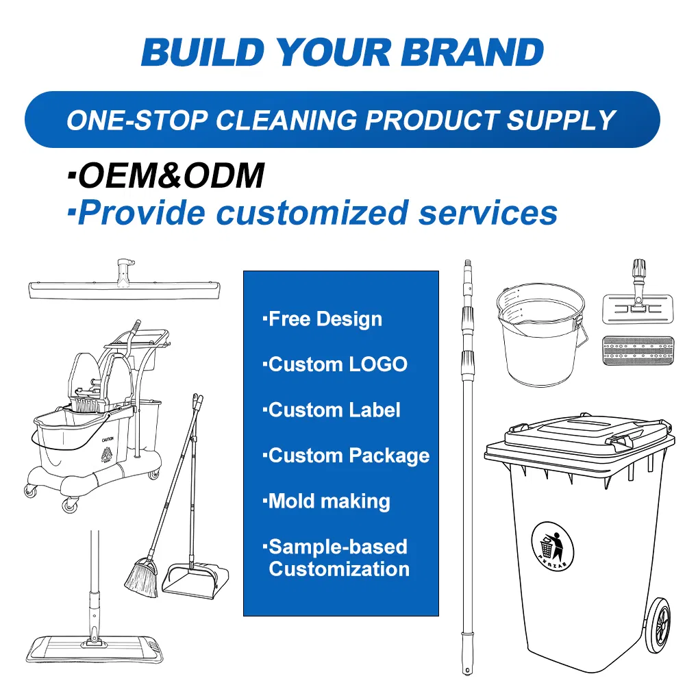 Commercial Cleaning Products Heavy Duty Angled Broom and Dustpan Sets Upright