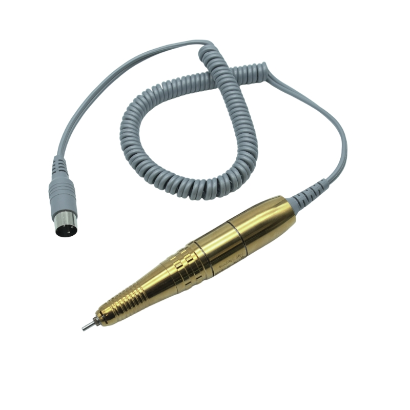 Japan Gold Metal Brushed G5 Nail Filing Drill Handle for Salon Home