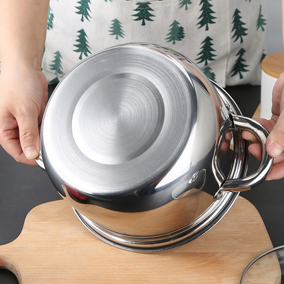 Amazon Best Rated Stainless Steel Pots Various Size 10 Gallon 2 Gallon Strainer Stock Pot for Cooking Soup