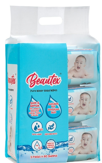 Private Label Biodegradable Flushable Wet Baby Tissue Skin Care Antiseptic OEM Soft Towel Eco Friendly Organic Cotton Viscose Bamboo Products Baby Wet Wipe