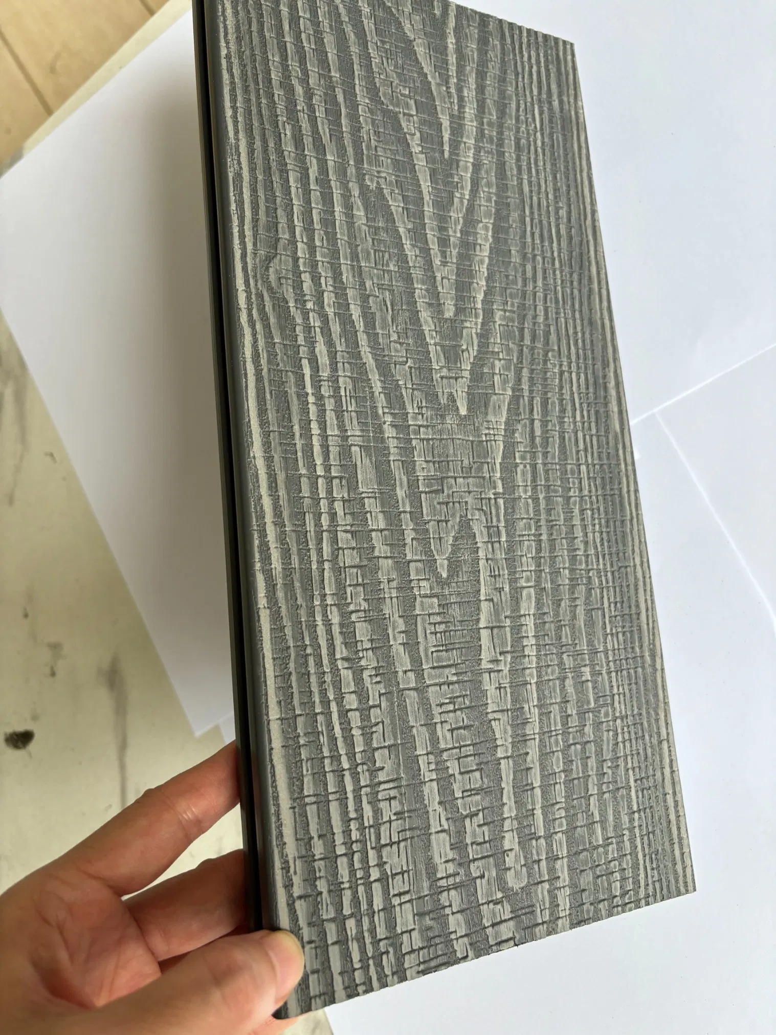 Board Deck Exterior Terrace Wood Texture Alfresco WPC Flooring Panel Decking