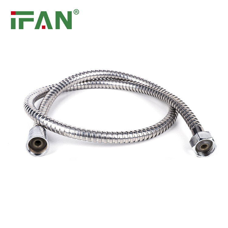 Ifan High Quality Stainless Steel Flexible Hose Bathroom Ss Corrugated Shower Hose