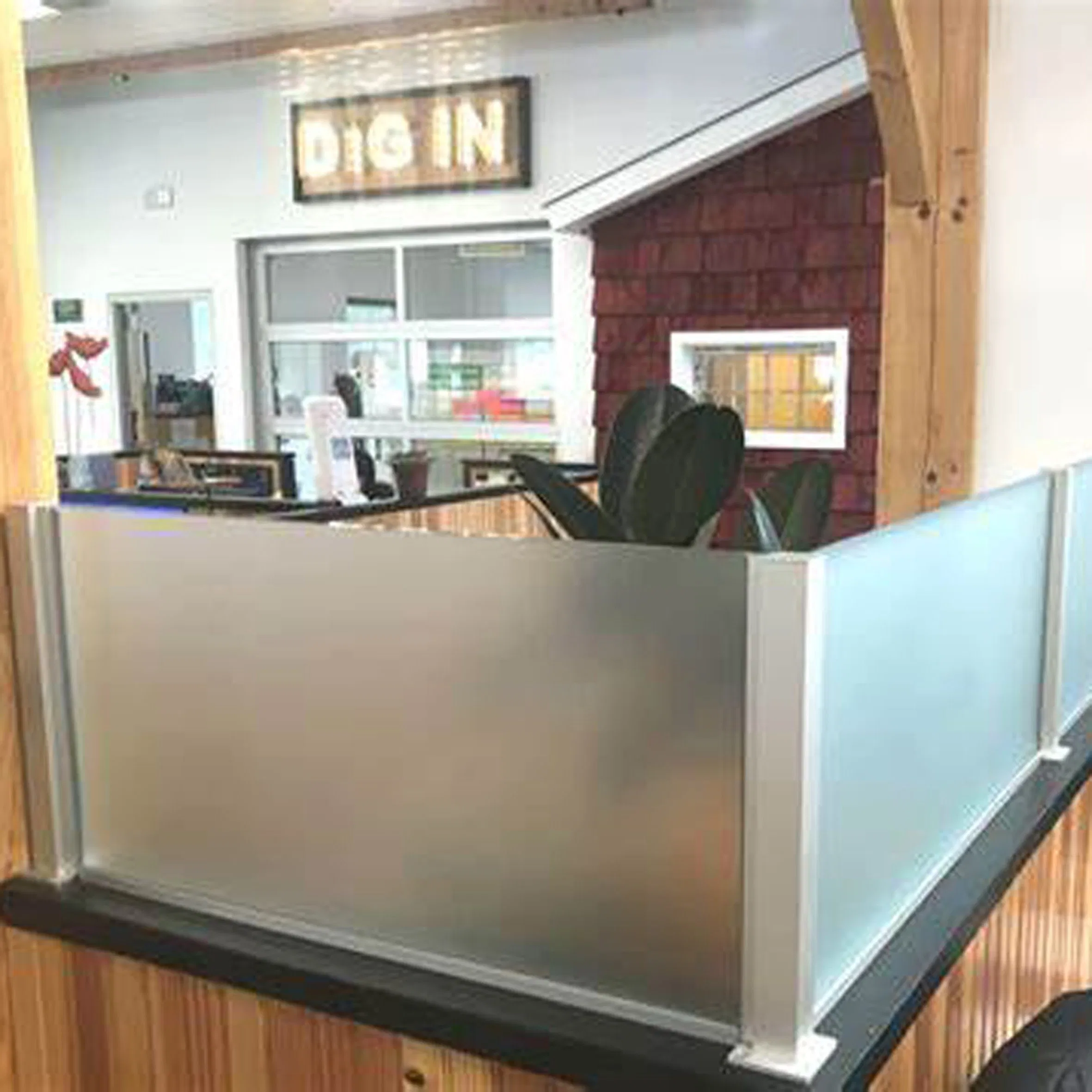 Double Sided Translucent Matt Lighting Column Acrylic Sheet Clear 5mm