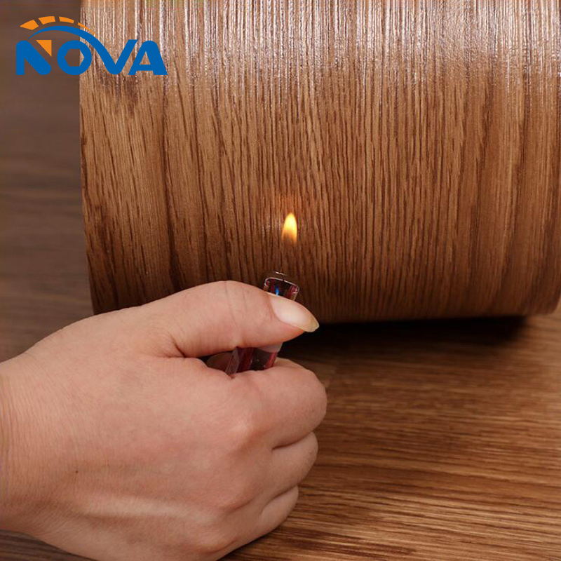 Waterproof Spot Stock Dry Back Lvt Carpet Wood Grain Floor Tile