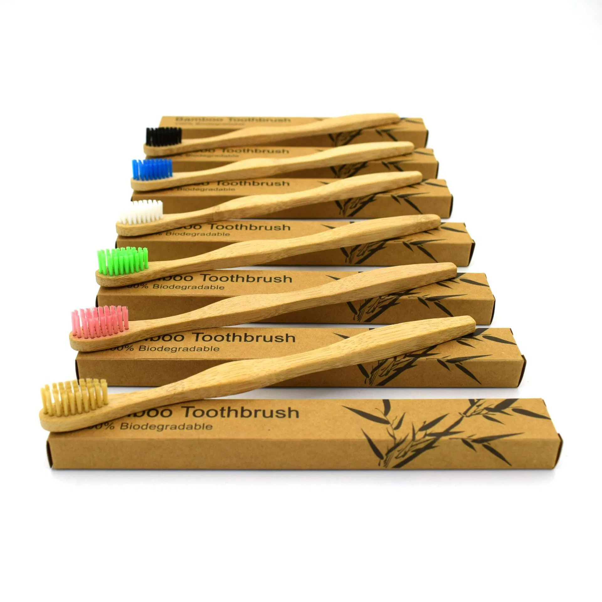 100% Natural Bamboo Toothbrush for Daily Use