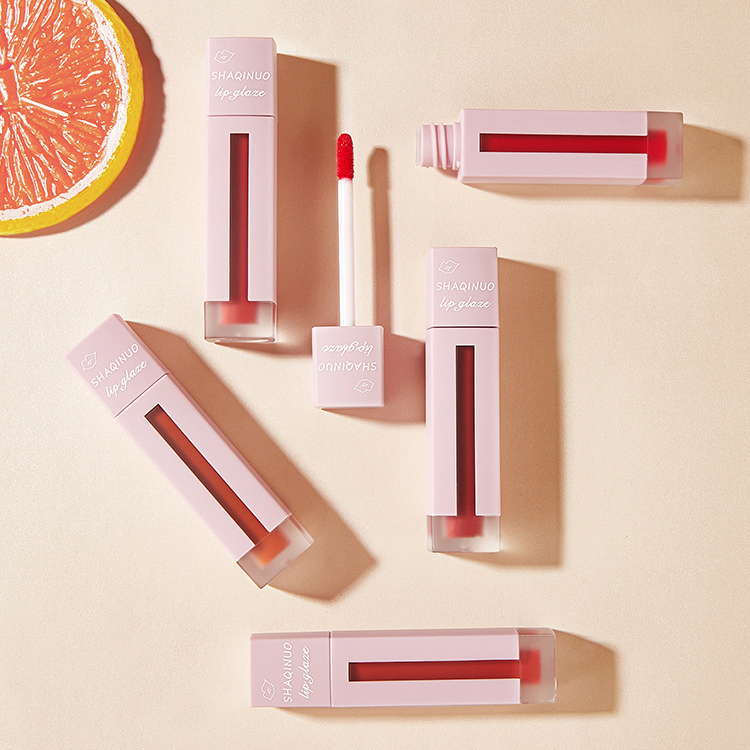 Shaqinuo Silk Soft Misty Waterproof Easy to Color Non-Staining Cup Student′ S Affordable Lip