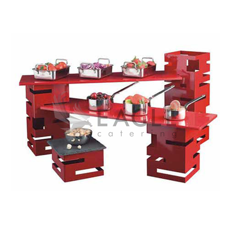 Stainless Steel Combination Food Display Shelf Rack