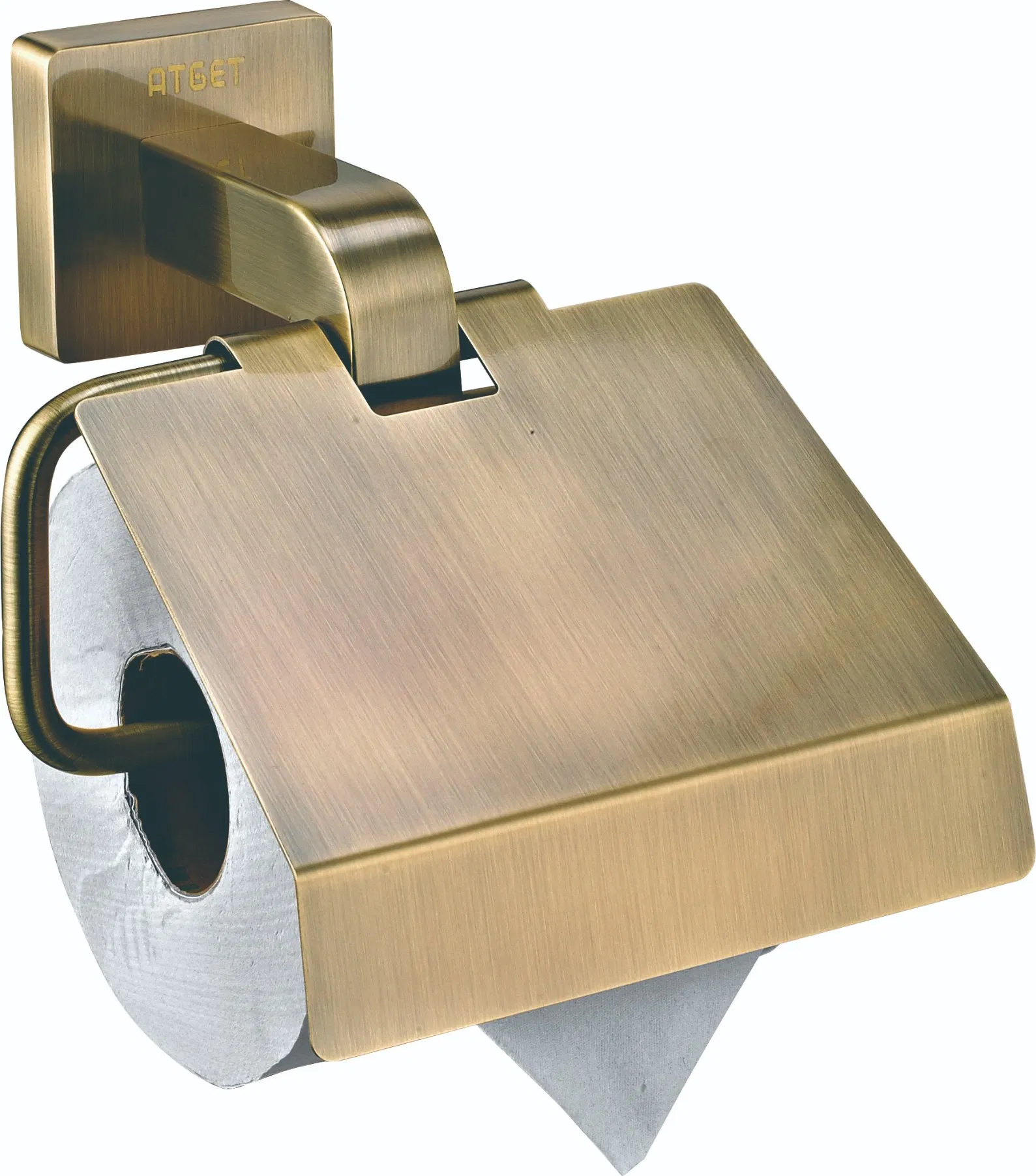 Держатель для туалетного ёршика бронза, нержавеющая сталь