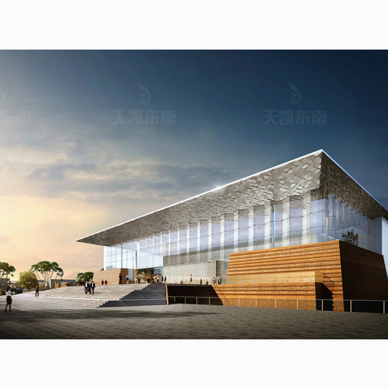 Premium Steel Museum Structure for Lasting Elegance and Durability