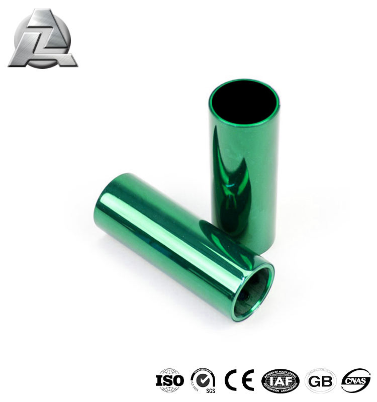 6061 6063 Temper T5 T6 Anodized Extruded Hollow Section Aluminum Alloy Pipe Tube