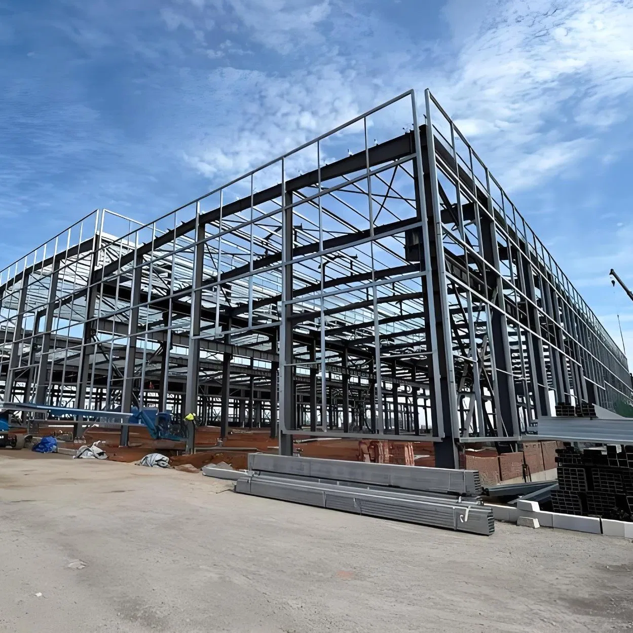 Innovative Design & Rapid Manufacturing Anti-Rust Earthquake Resistant Steel Structure Frame for Steel Structure Building