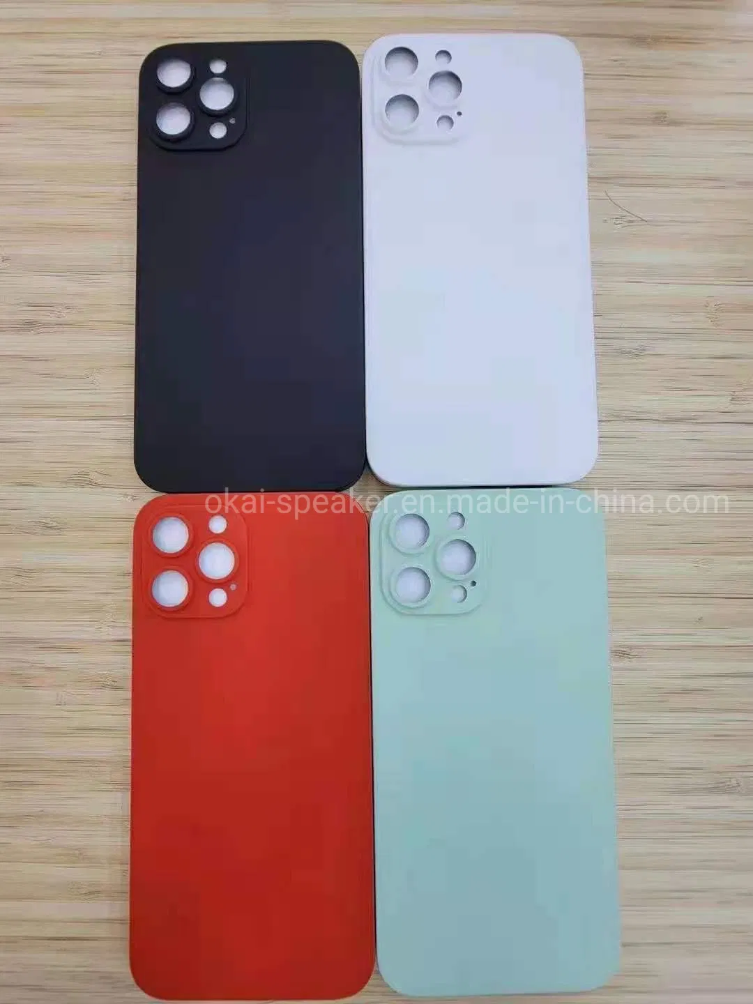 Защитное стекло 2в1 с матовым чехлом для iPhone 13