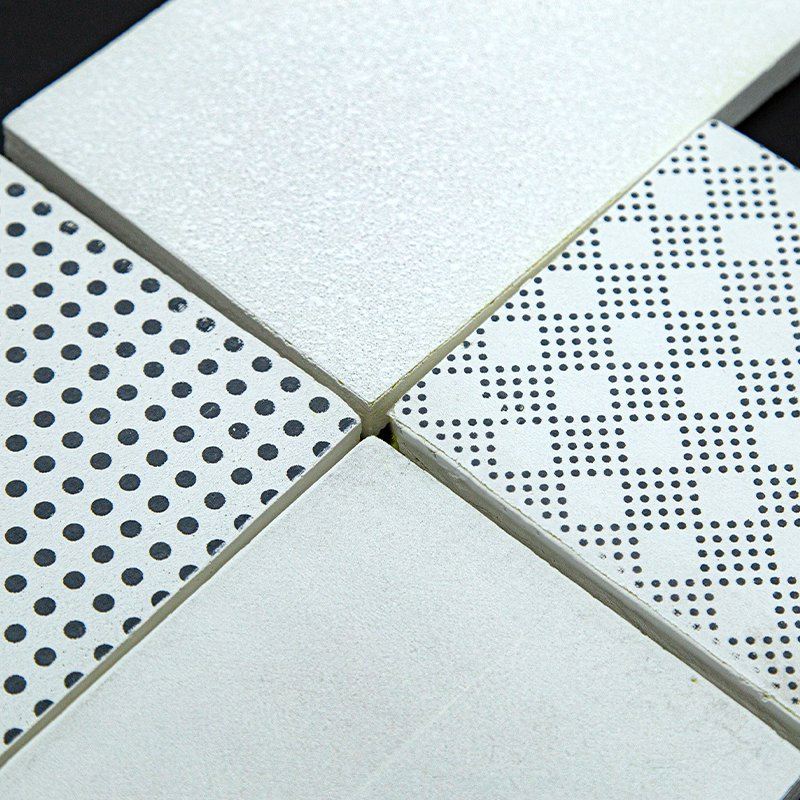 Modern Acoustic Fiberglass Ceiling Tiles for Sound Absorption