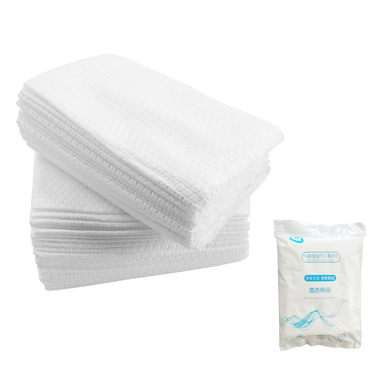 Hotel Beauty Salon Low Price China Soft Disposable 100% Cotton Bath Towel for Body