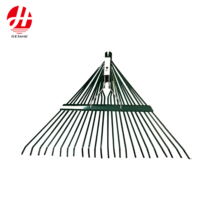 Ergonomic Flat Garden Rake for Easy Soil Preparation and Gardening