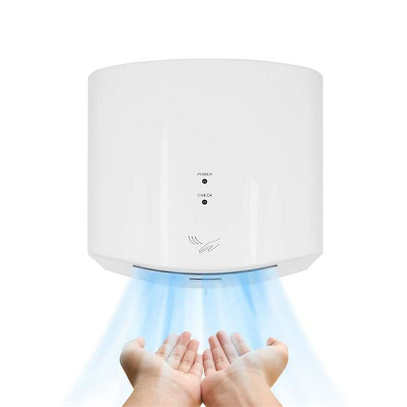 Automatic High-Speed Air Hand Dryer: Efficient Commercial ABS Dryer for Hotel with Quick Dry, Energy-Saving Technology, Intelligent System, Removable Filter