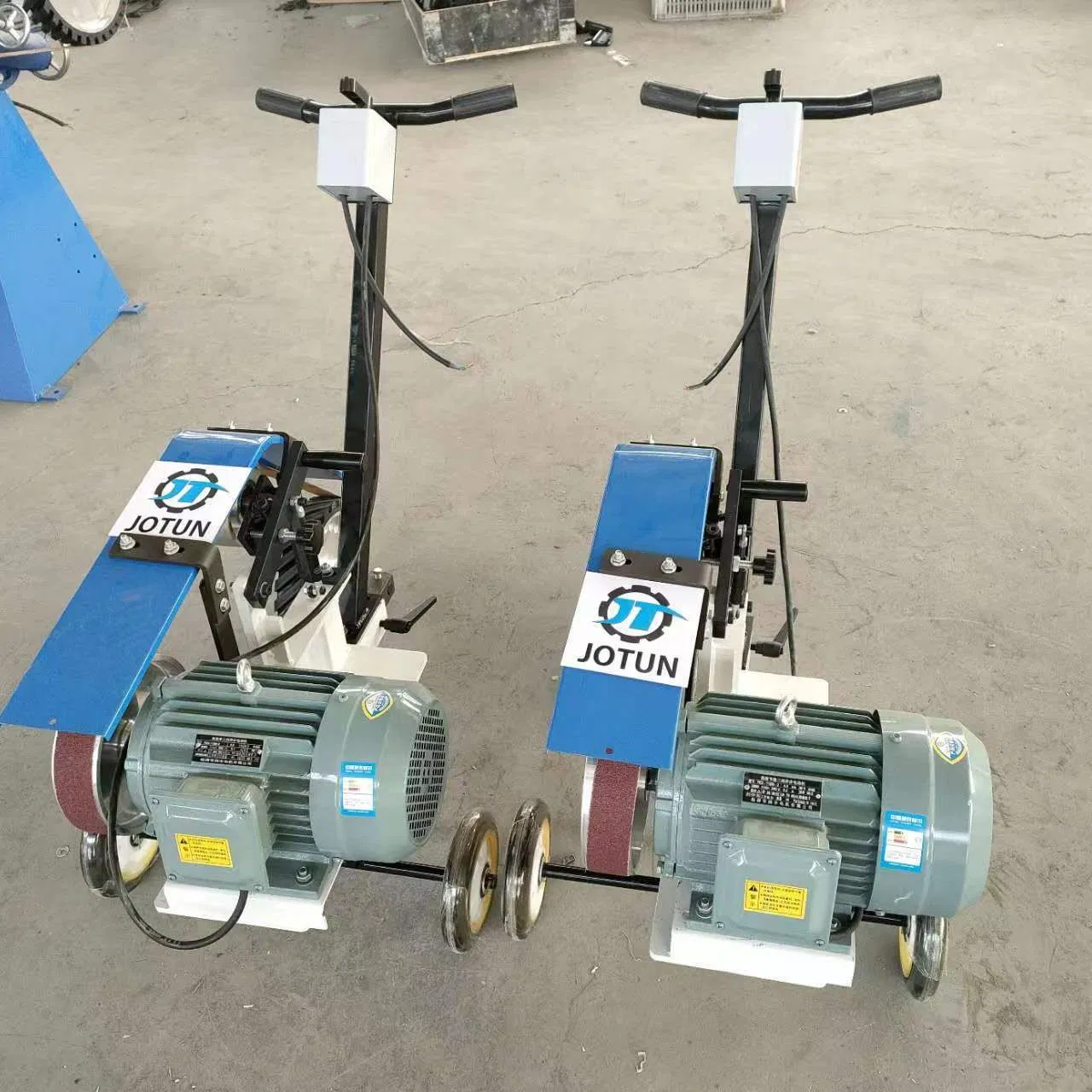 Jotun Portable Welding Seam Plate Sheet Surface Brushing Grinding Machine with 2100*75mm