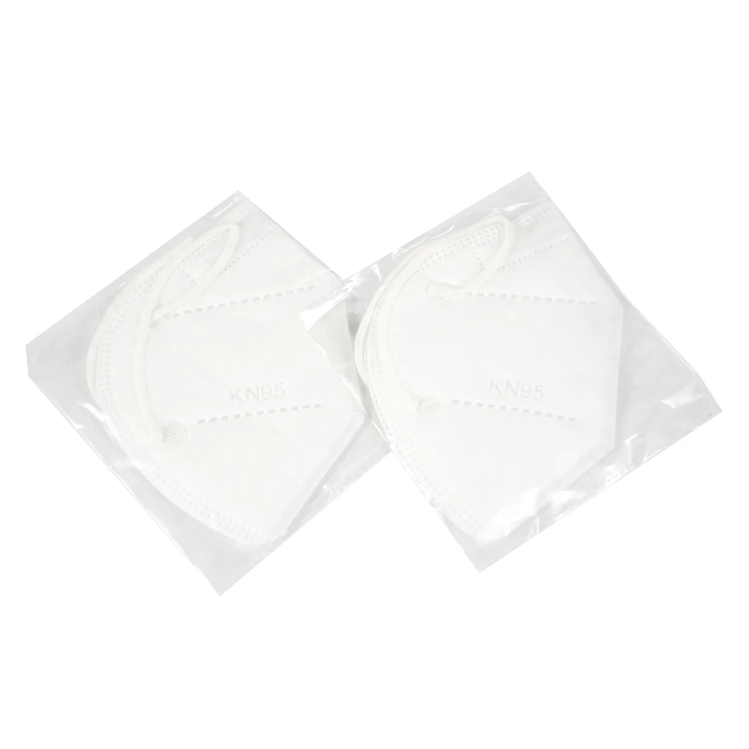 White Dustproof Soft Disposable Individually Wrapped Protection Masks