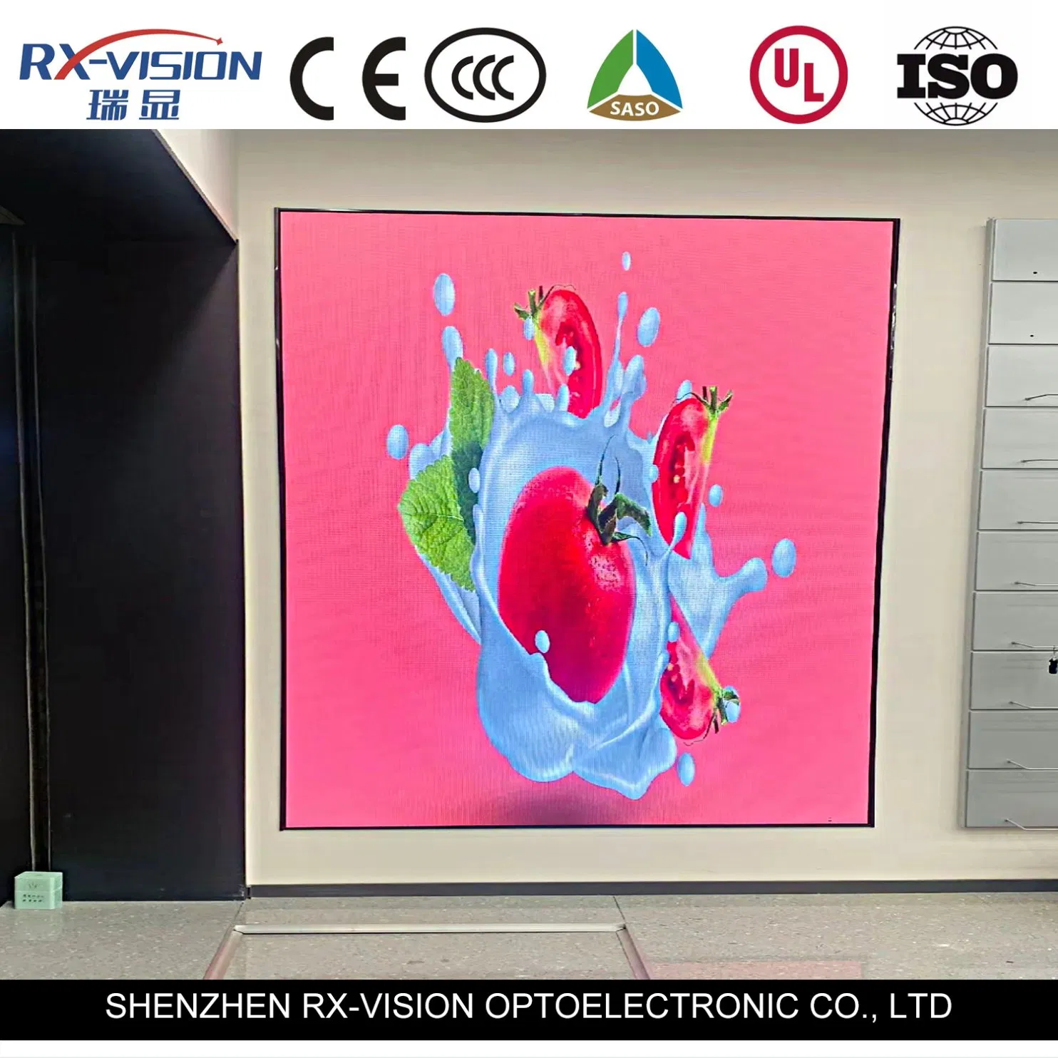 P1.25 Indoor Fixed LED Display LED Video Wall Full Color Pantalla Panel Advertising LED Screen