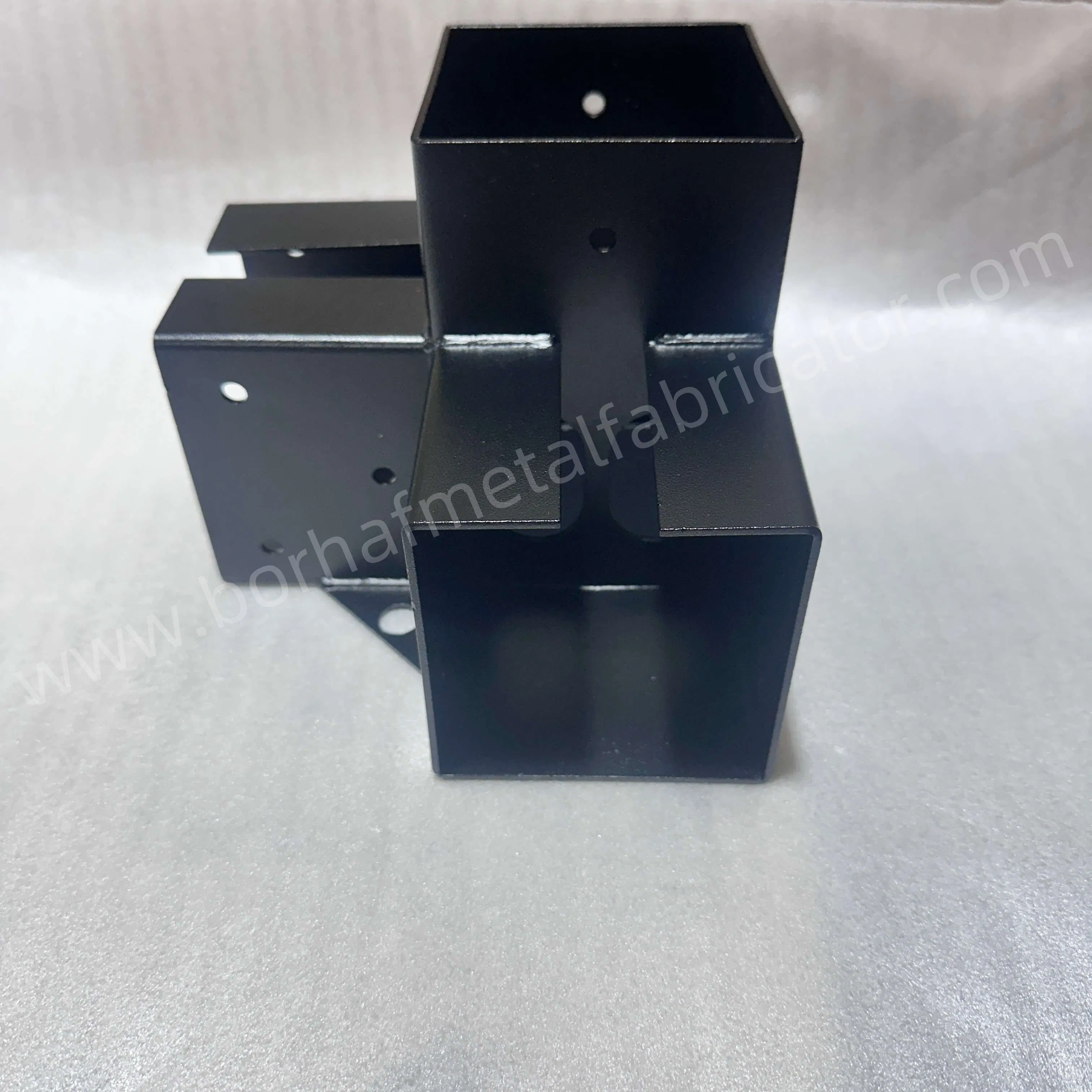 Elevated Wood Pergola Bracket with Heavy Duty Outdoor Garden Steel Tiers