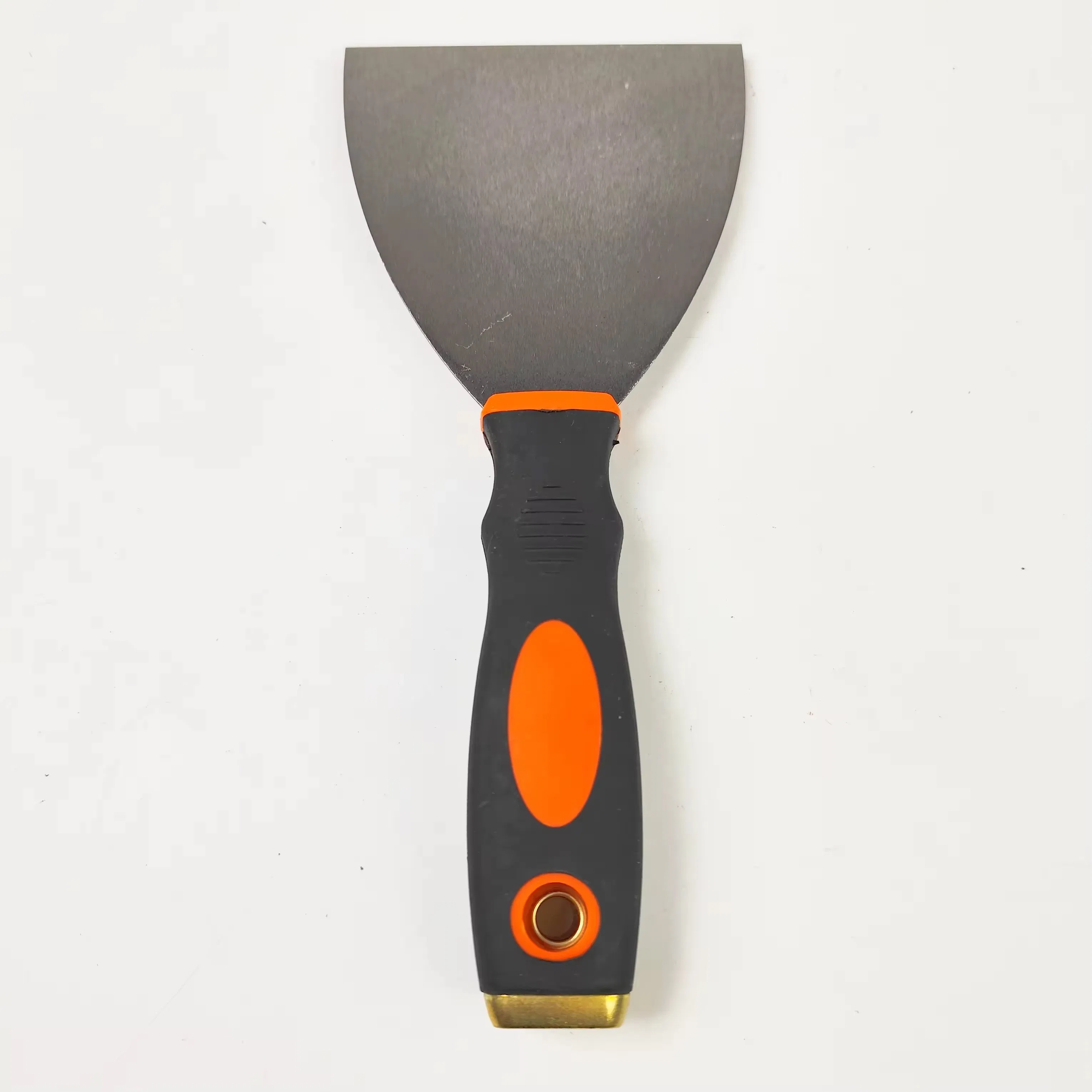 Hautine Putty Knife with Double Color Rubber-Plastic Handle, SS