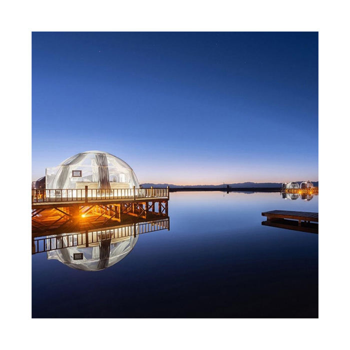 Best Selling Transparent Hard Polycarbonate Dome Glass House Tent House Luxury Hotel