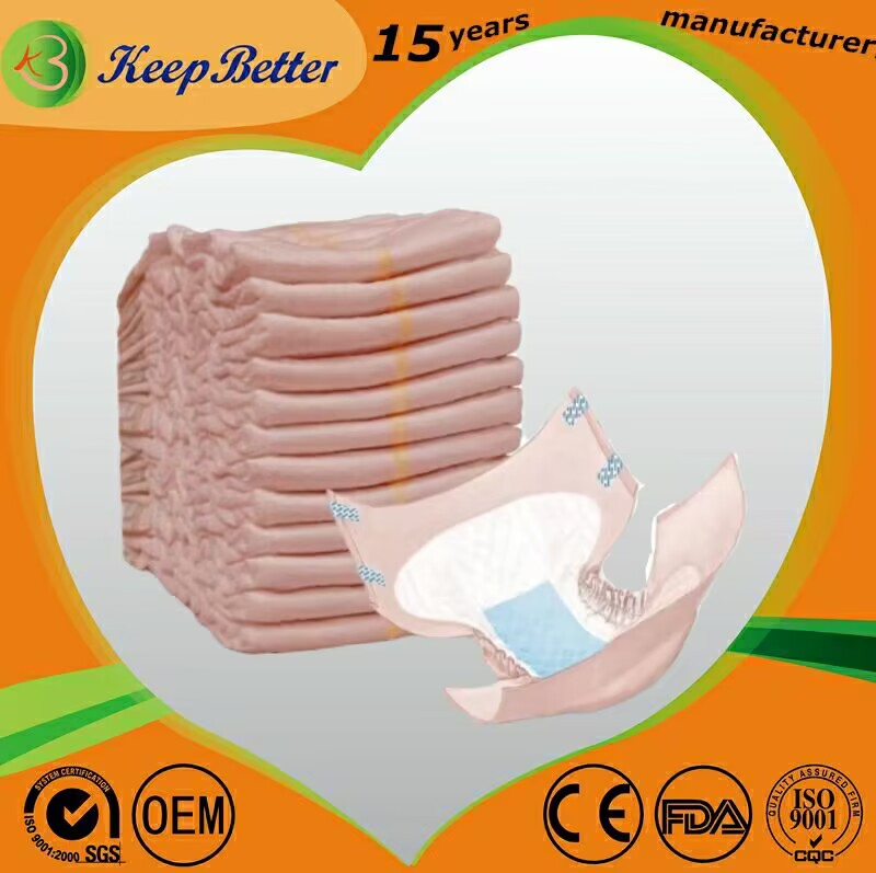Extra Absorbent Disposable Incontience Customized Bladder Control Diaper Manufacturer in China