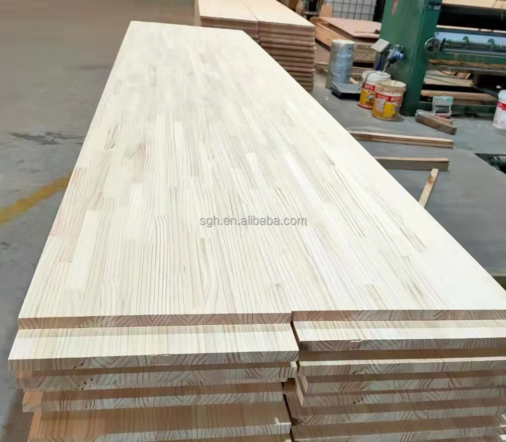 Solid Wood Pine Finger Joint Board Acacia Wood Finger Joint Board Malaisia