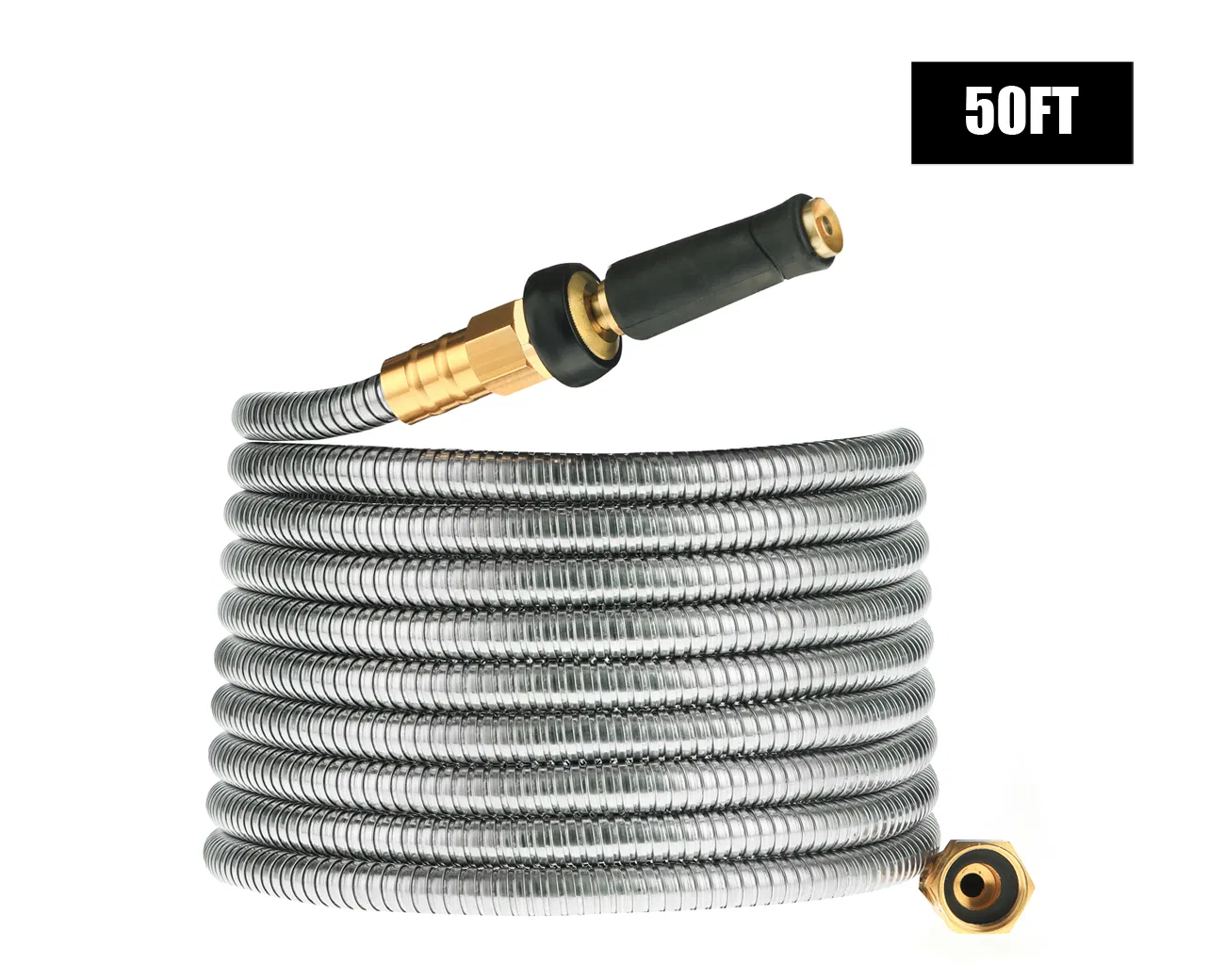 Amazon Home & Garden Wash Equipment 100 FT 75 FT 50 FT 25 FT Expandable Garden Hose Reel