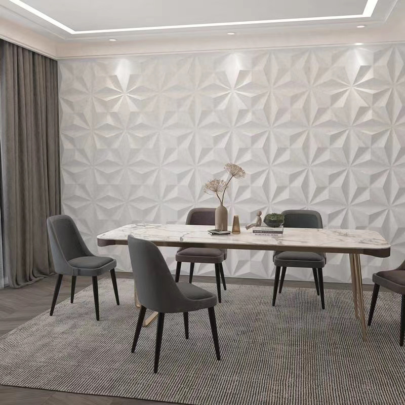 Decorative Wall Decoration Exterior 3D PVC Ceiling Tile Wall Panel